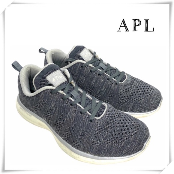 APL Shoes - APL Lululemon TechLoom Pro Workout Sneakers Metallic Silver